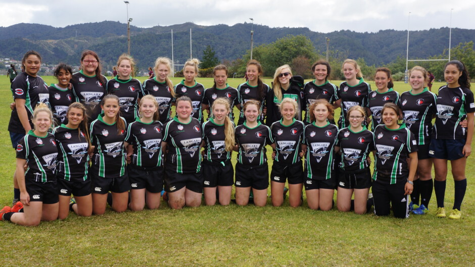 Womens Rugby Tour of New Zealand.  Tour Time are longtime sponsors of the Condor Sevens National Secondary School Sevens