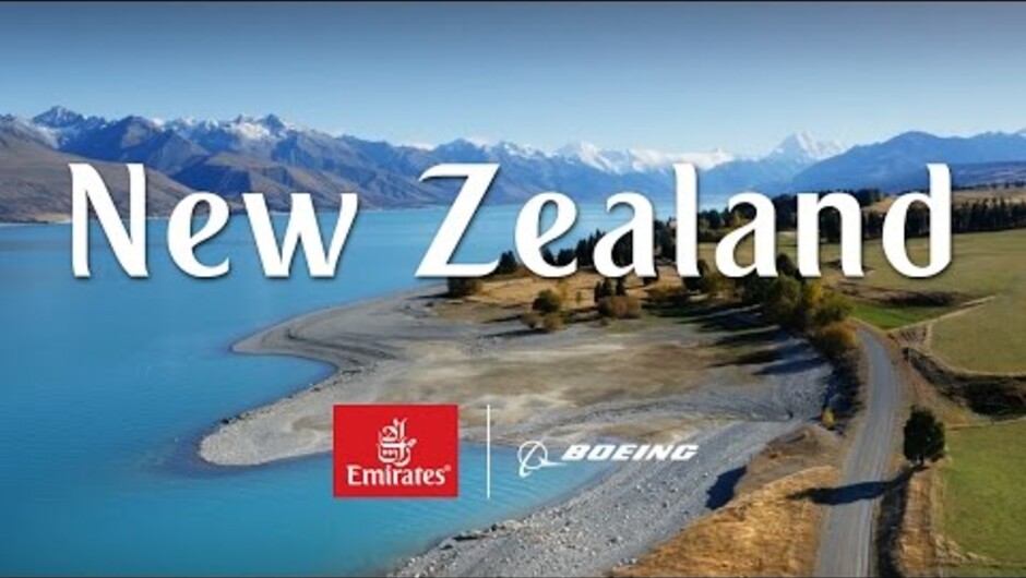 A view from above of incredible New Zealand destinations