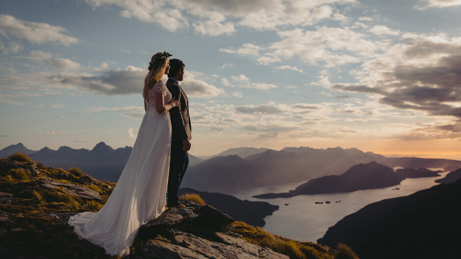 Or a sunset only Fiordland can offer
