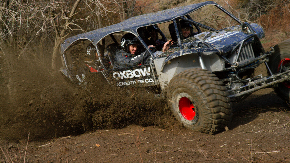 Ultimate Off-Roader drifting action at Oxbow Adventure Co