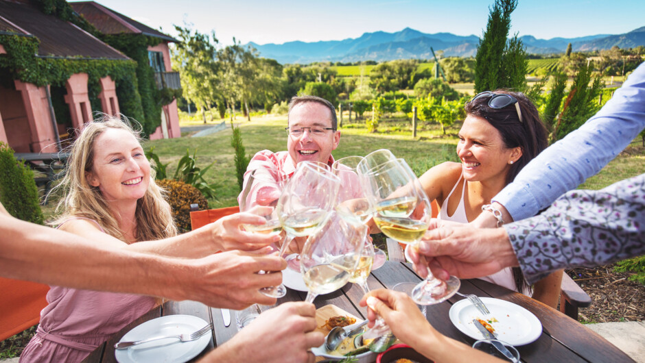 Make some new friends on the Full day group winemakers tour or get a group together and book a private winery tour.