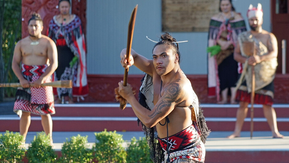 Maori Cultural Show at Te Puia