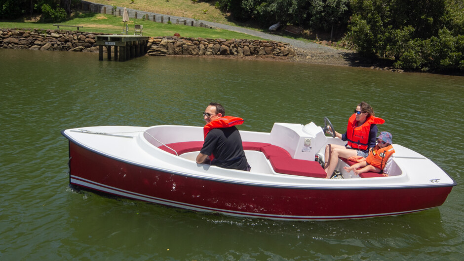 "Akaroa", our brand new purpose built boat from France.