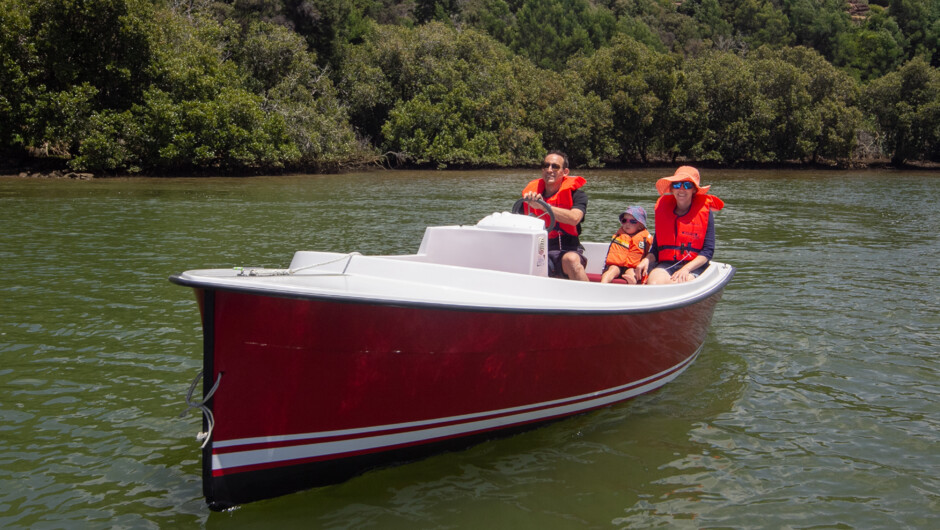 "Akaroa", our brand new purpose built boat from France.