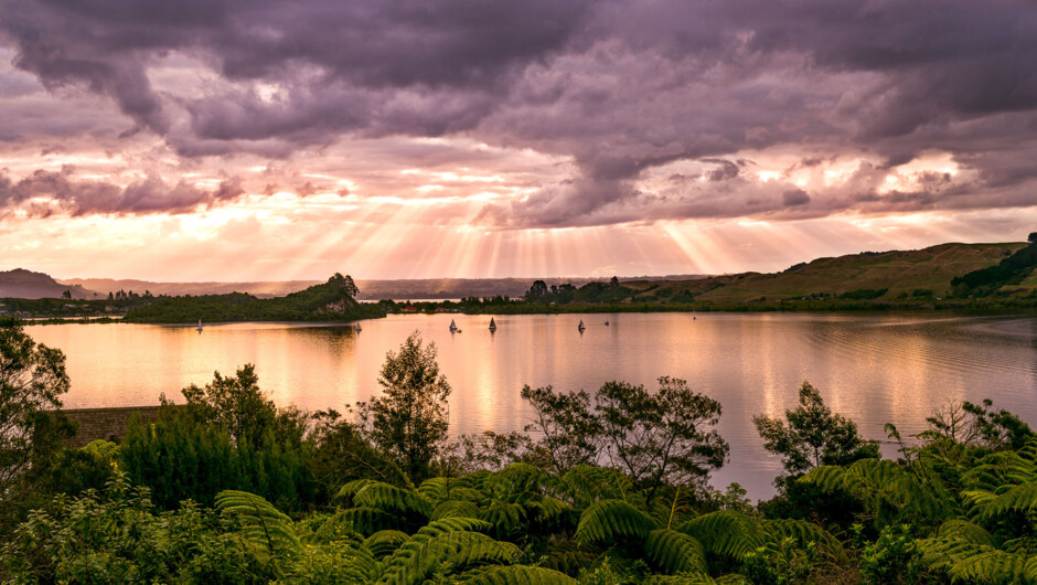 Beautiful landscapes of Rotorua
