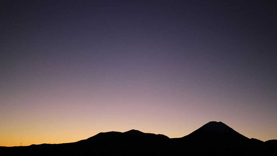 Experience the magic of a Tongariro dawn.