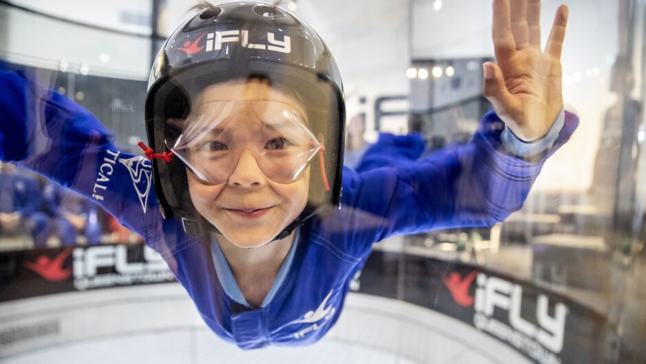 Experience the thrill of indoor skydiving. Queenstown's ultimate family adventure. Safe & fun for anyone ages 5 - 105.