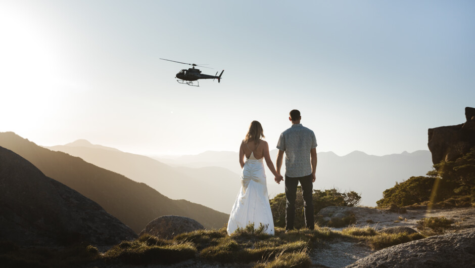 Heli-Weddings with Helicopters Nelson