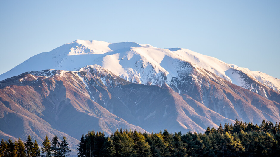 Mt Hutt from the Lodge