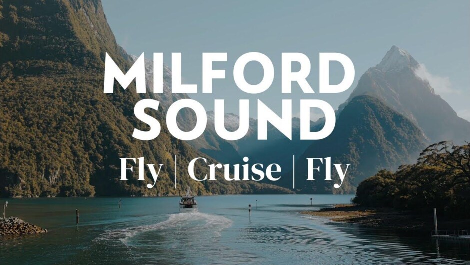 Experience Glenorchy Air's Milford Sound Fly | Cruise | Fly, the premium way to see Milford Sound