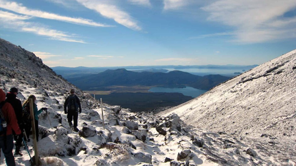 Taupo kayaking Adventures - Tongariro Alpine Crossing