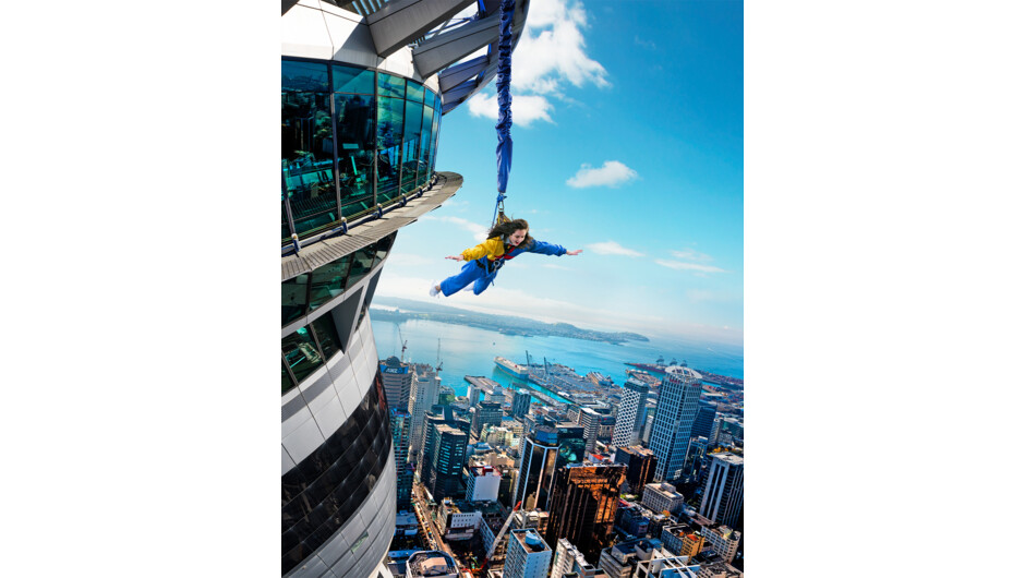 Take a 192 Metre leap of faith from New Zealand's tallest building.