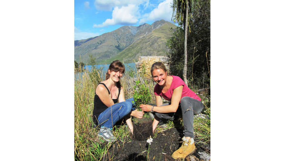 We plant a native tree on the island on ever trip. Clients get a chance to give back to nature and reduce their carbon footprint.