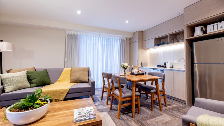 Sudima Christchurch City Luxe Apartment Lounge