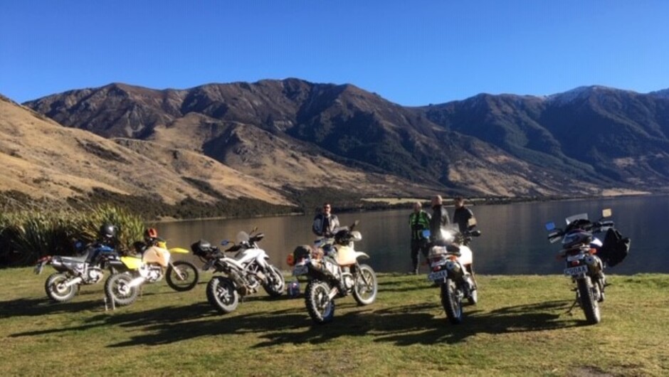 Riding our scenic back country offers shingle roads and rugged farm tracks with beautiful mountain lakes and rivers.