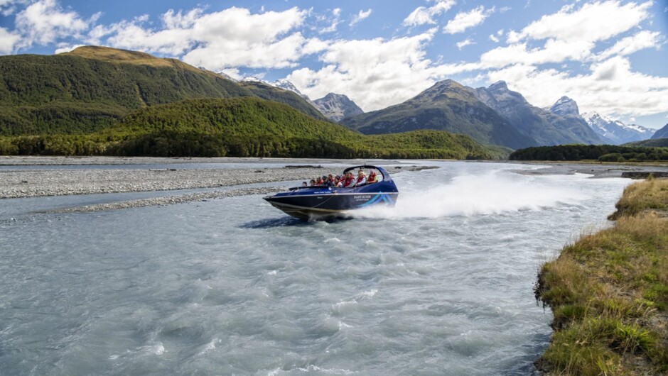 Jet Boat in Glenorchy - optional add on