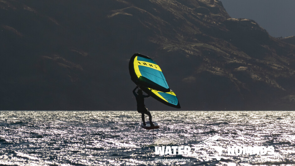 Wingfoilen auf der Südinsel Neuseelands