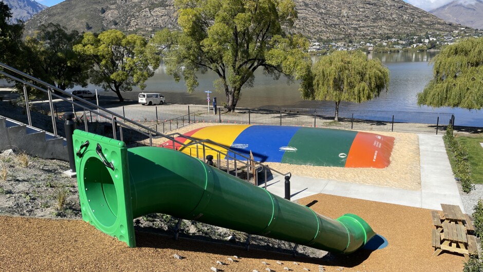 We've got the kids covered with a playground, embankment slide, jumping pillow and indoor games room.