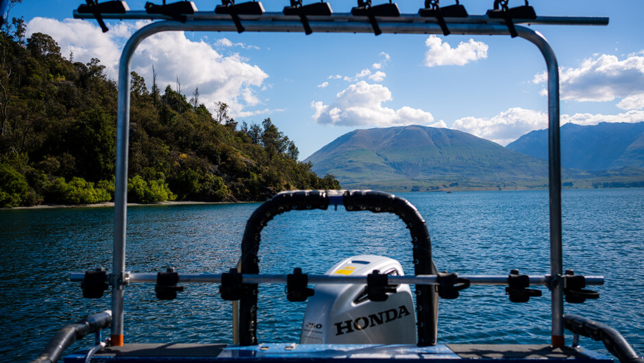 Hiking &amp; Biking Queenstown Boat Charters