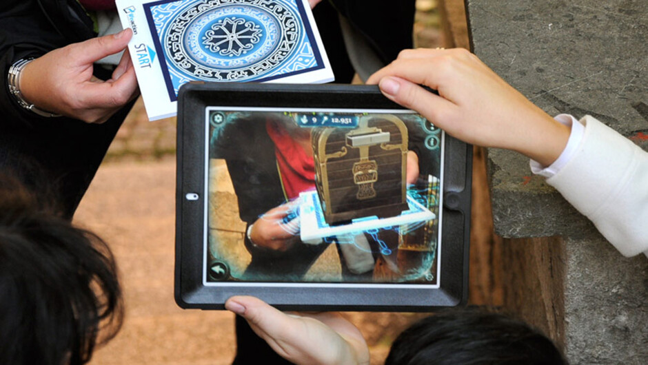 Magic Portal is a game that features Augmented Reality that is truly amazing.