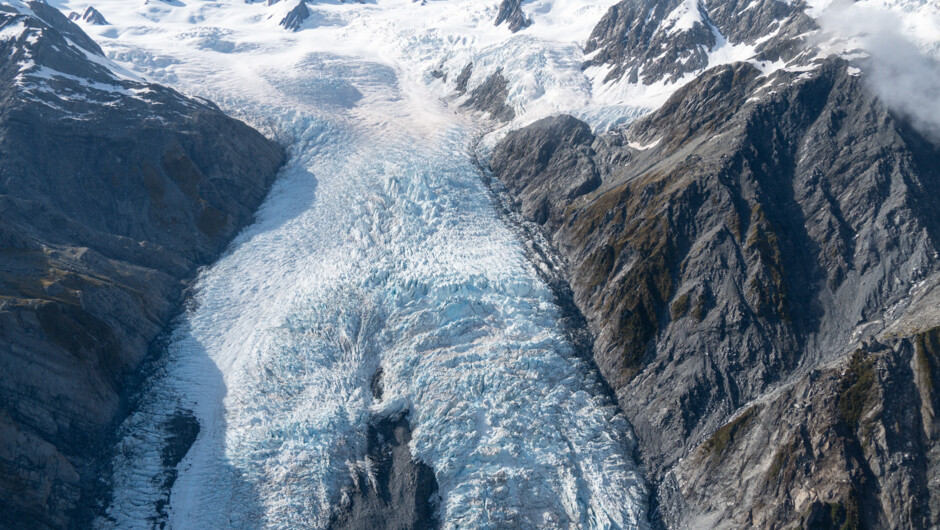 The Franz Josef Glacier.