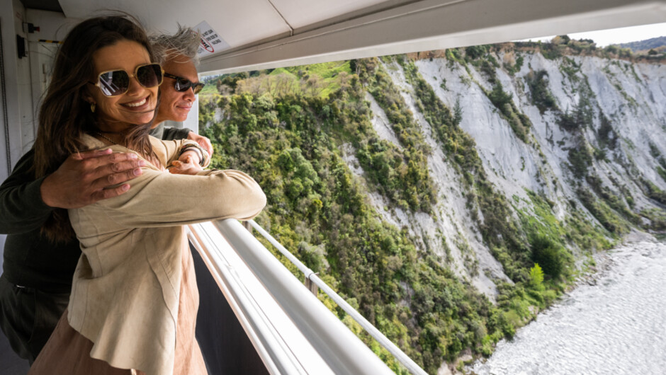 Open air carriage on the Northern Explorer Train