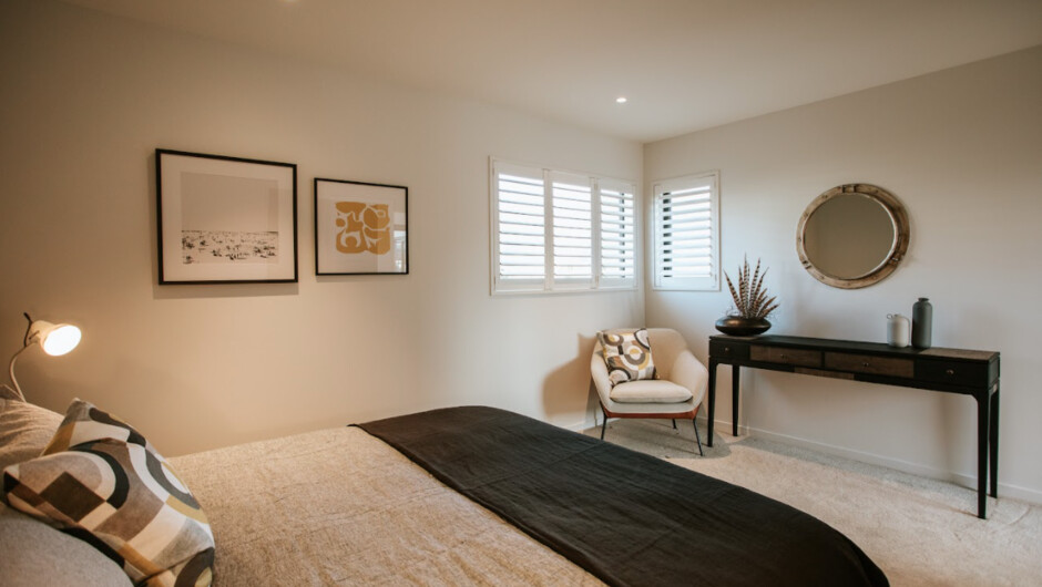 Beautifully furnished bedrooms.