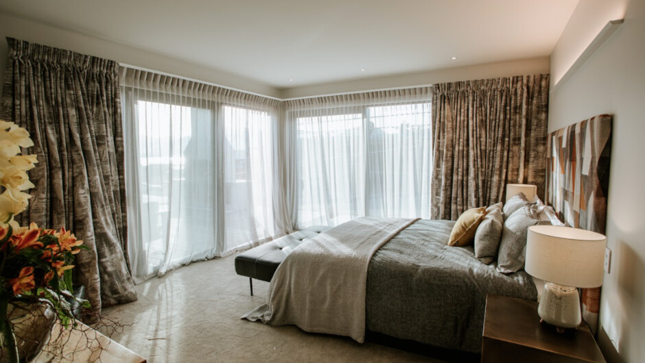 Master bedroom, with ensuite.