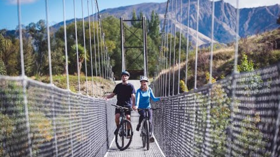 An overview of the ride from Arrowtown To Queenstown