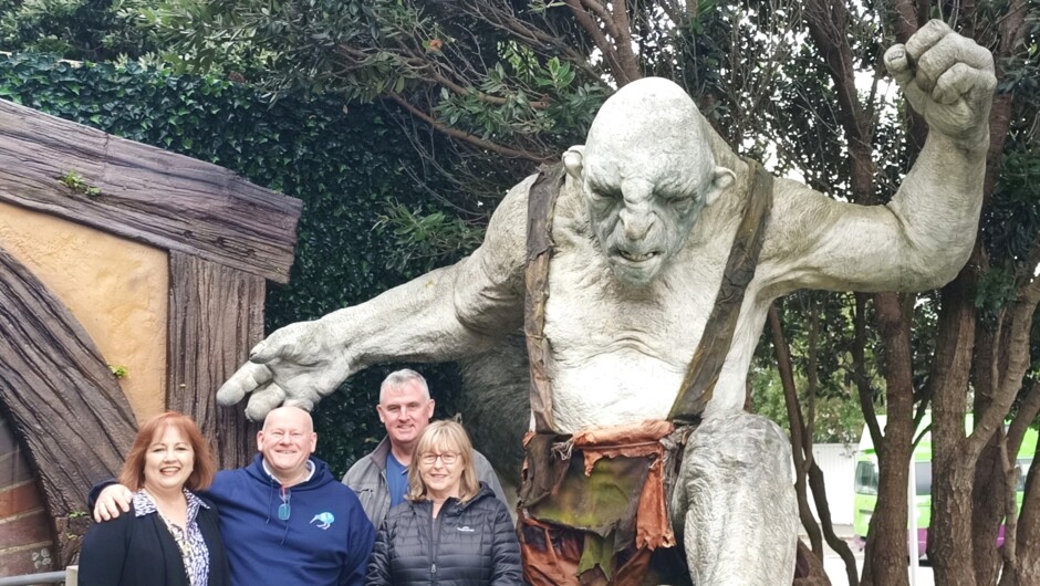 Meet old friends at Weta Cave.