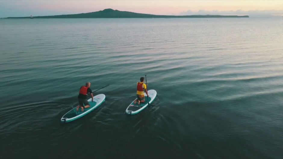 Try paddle boarding or kayaking at Mission Bay Watersports in Auckland