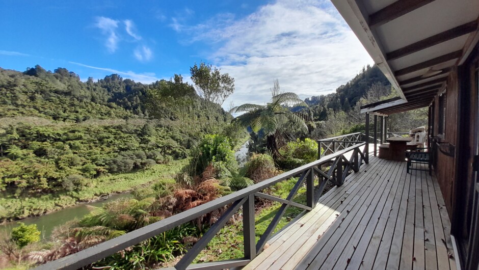 View from the River House deck