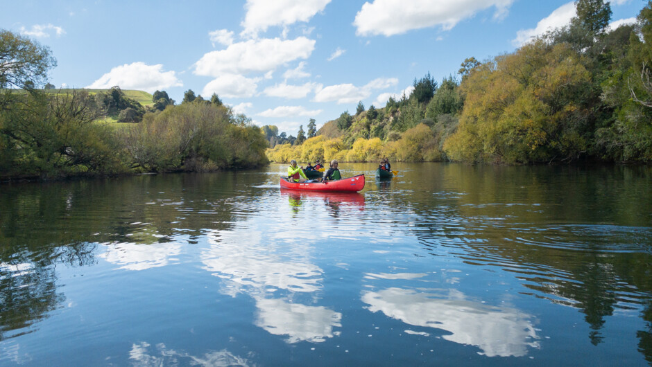 Whanganui River Guided Canoe Tour with Adrift Tongariro