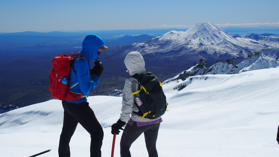 Mt Ruapehu Summit Plateau Guided Hike