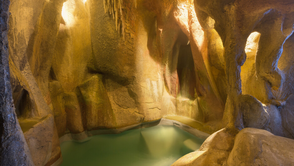Grotto hot spring spa