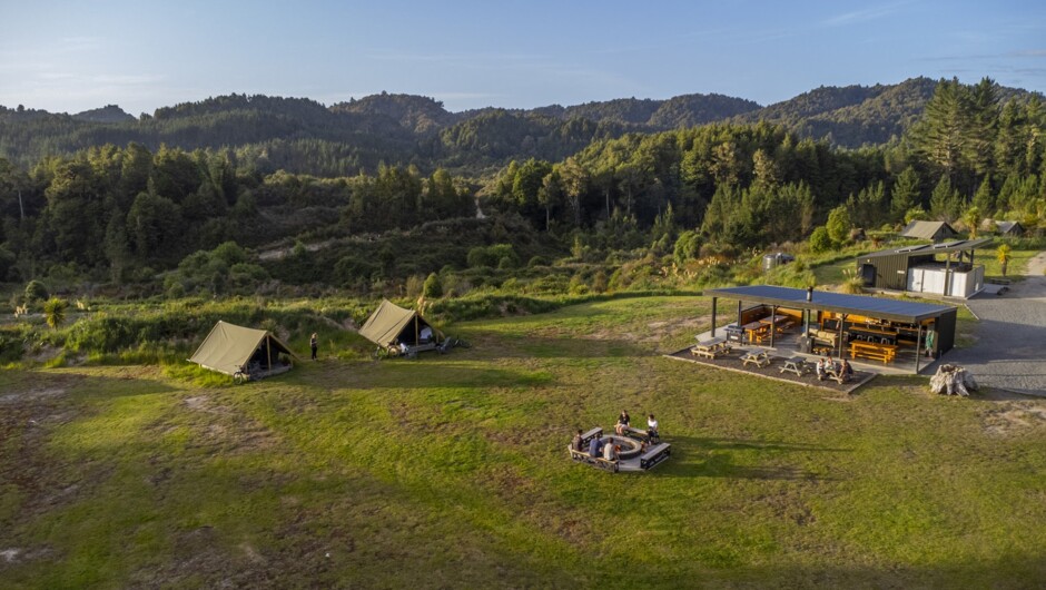 Camp Epic aerial view