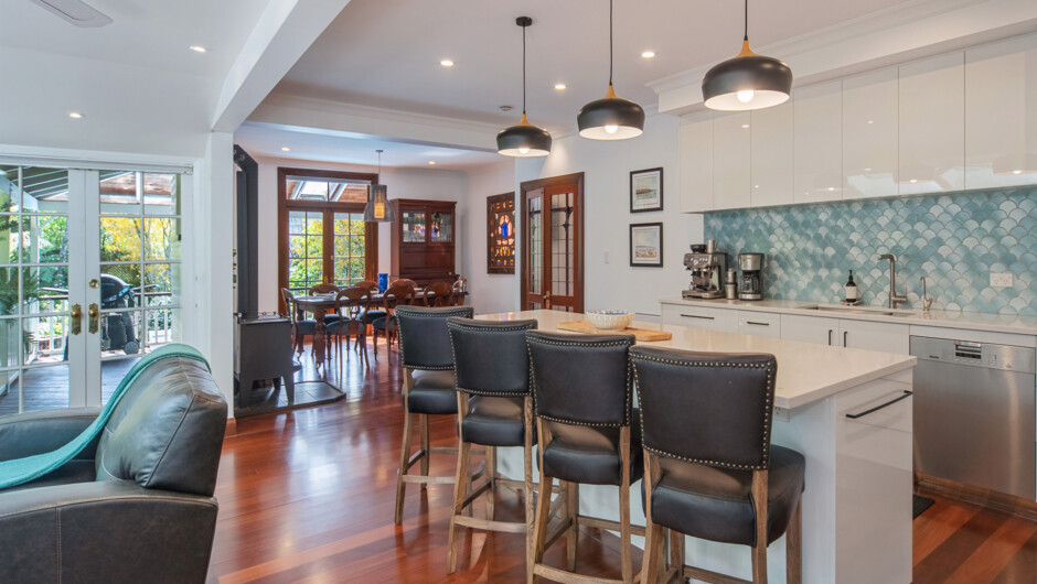Kitchen to dining
