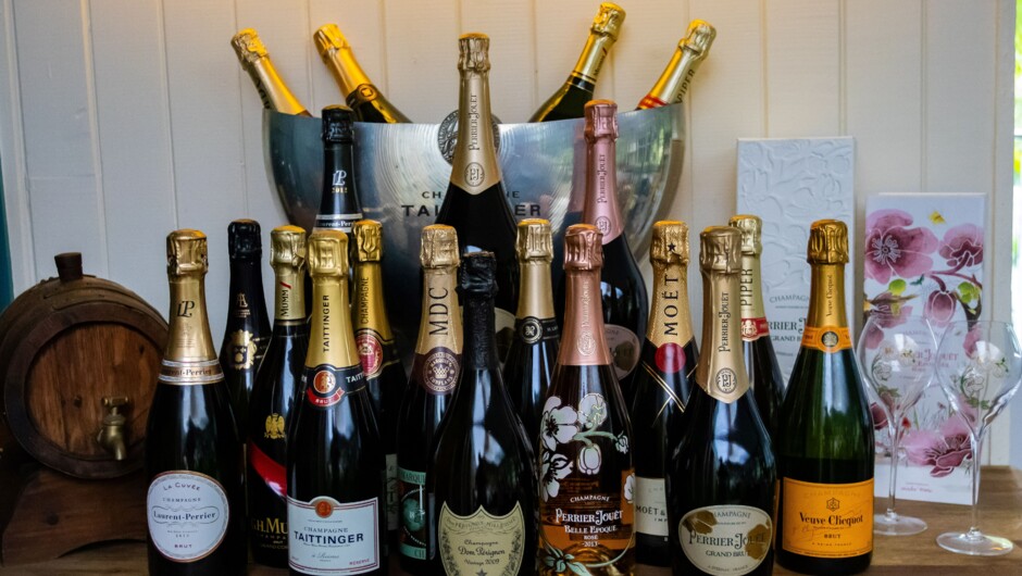 French Champagne selection