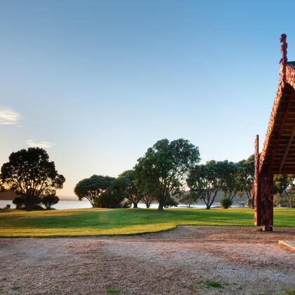 Ngātokimatawhaorua - Waka Taua Shelter