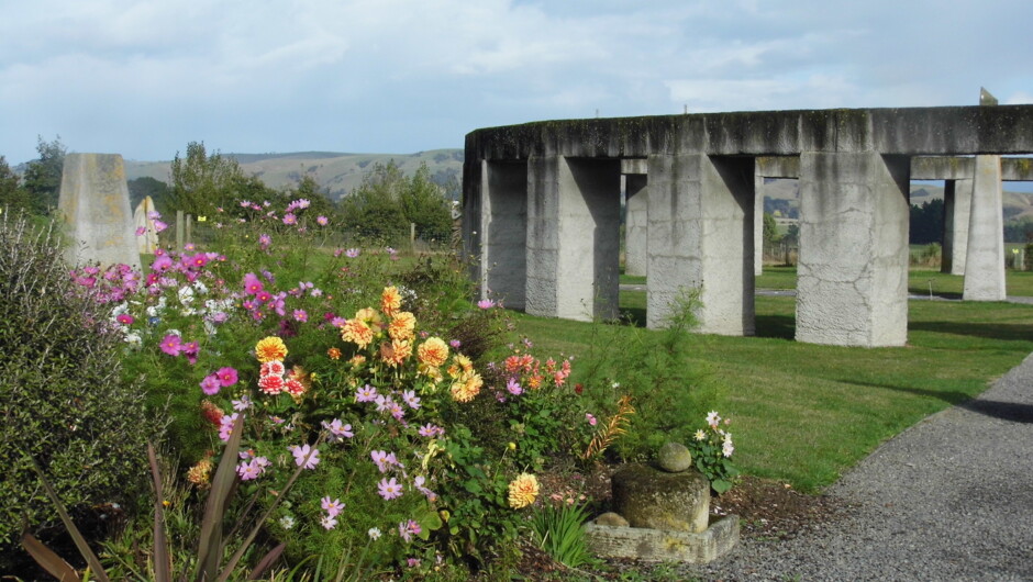 Entrance to Stonehenge Aotearoa