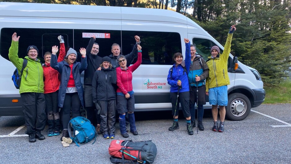 A support vehicle and guide to support you on your tour