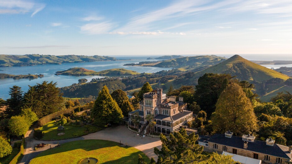 Larnach Castle and Gardens, Otago Peninsula.