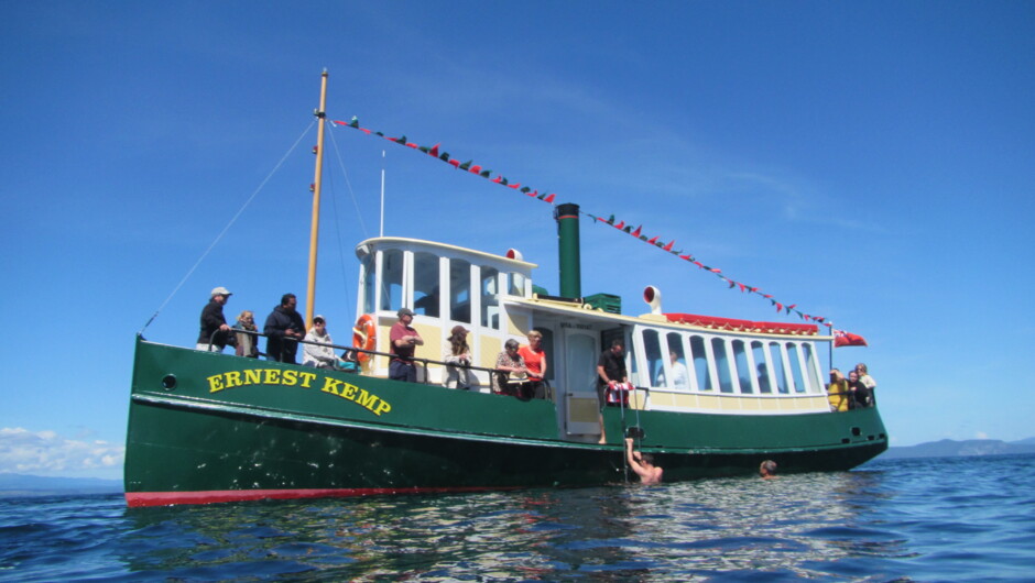 Bring your towel,  we may stop for you to enjoy a swim in the crystal clear waters of Lake Taupo