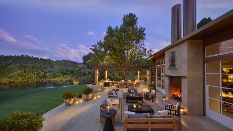 Huka Lodge Terrace