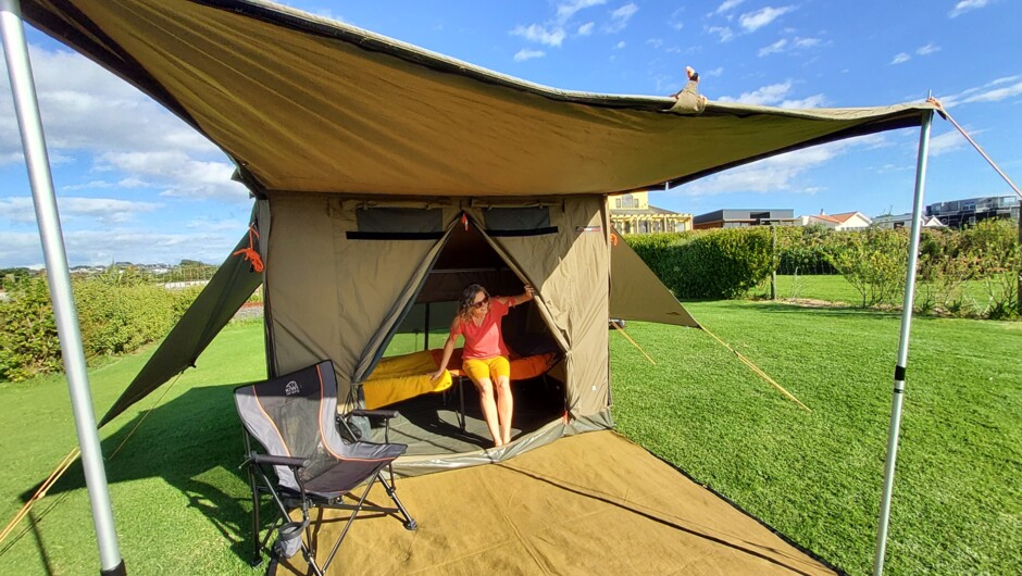 ZigZag camping at New Plymouth