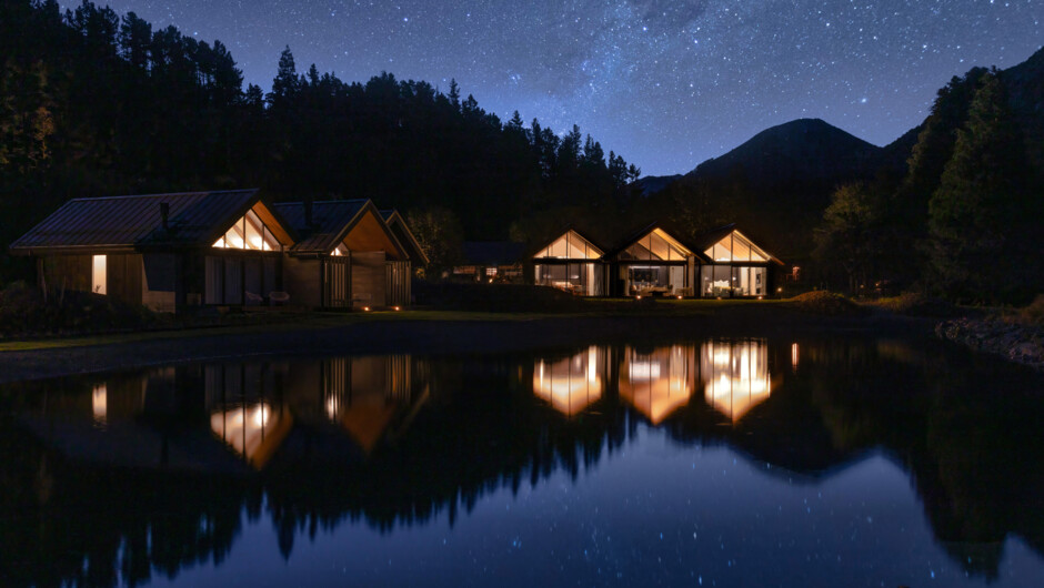 Flockhill Lodge, in the Southern Alps
