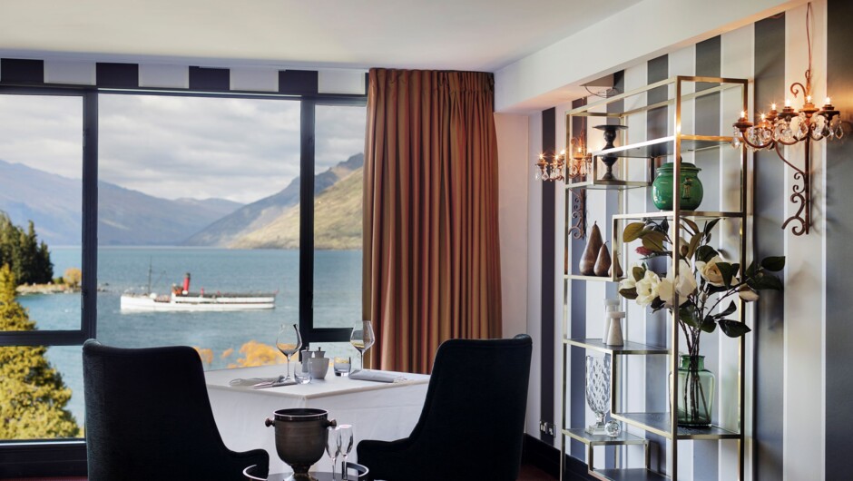 Lake view from The Den