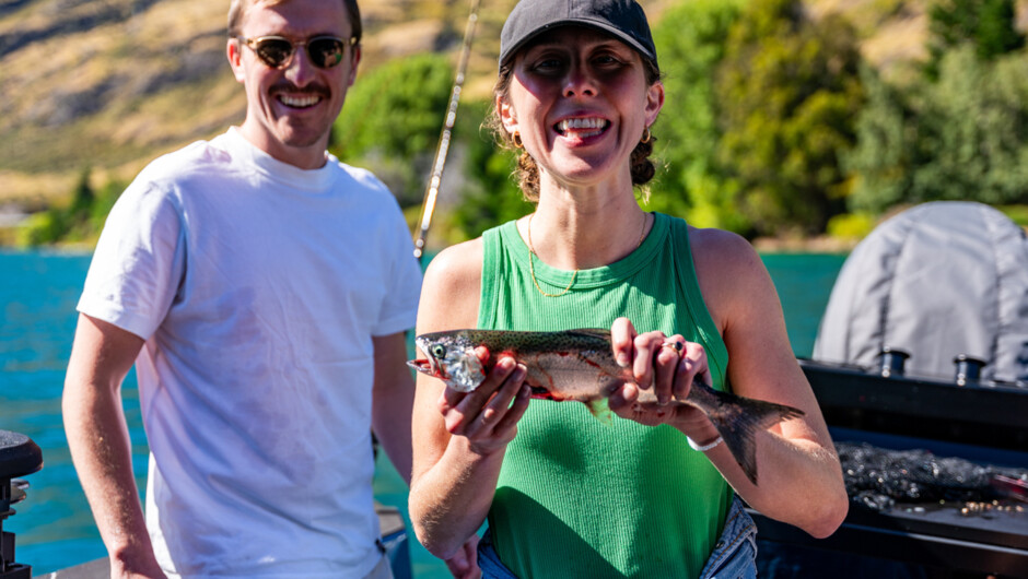 Catch a Fish Lake Hāwea Trout Fishing