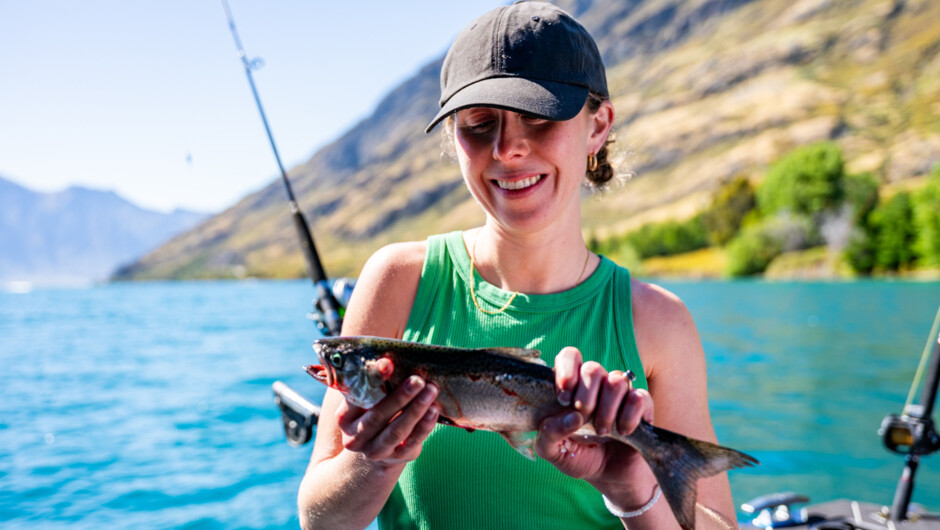 Catch a Fish Fishing Charter New Zealand Catch Trout and Salmon