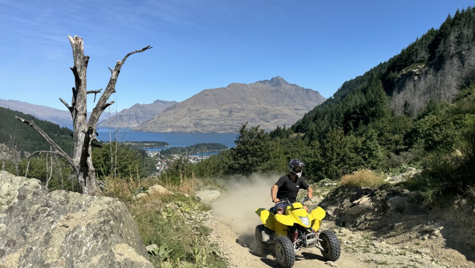 Off Road Adventures Queenstown: Above the Skyline Quad Tour